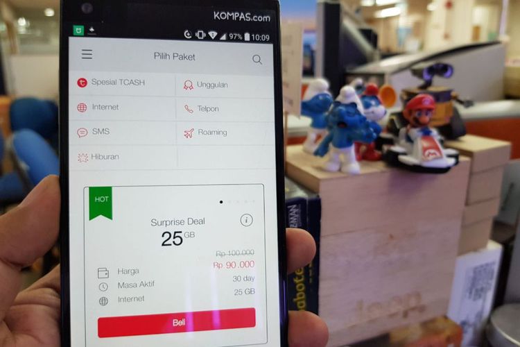 Hanya Hari Ini, Kuota Data 25 GB Telkomsel Seharga Rp 100.000