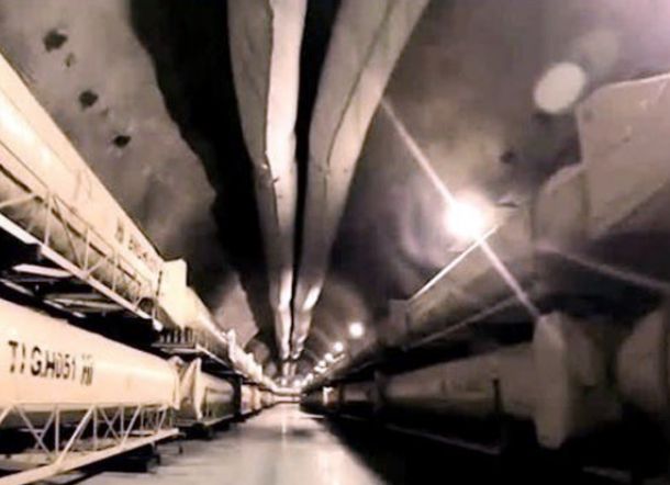 Begini Penampakan Terowongan Rudal Iran