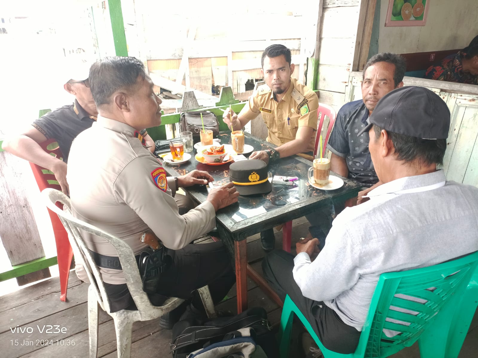 Polsek Tanah Merah Terapkan Cooling System dan Imbauan Pemilu Damai 2024