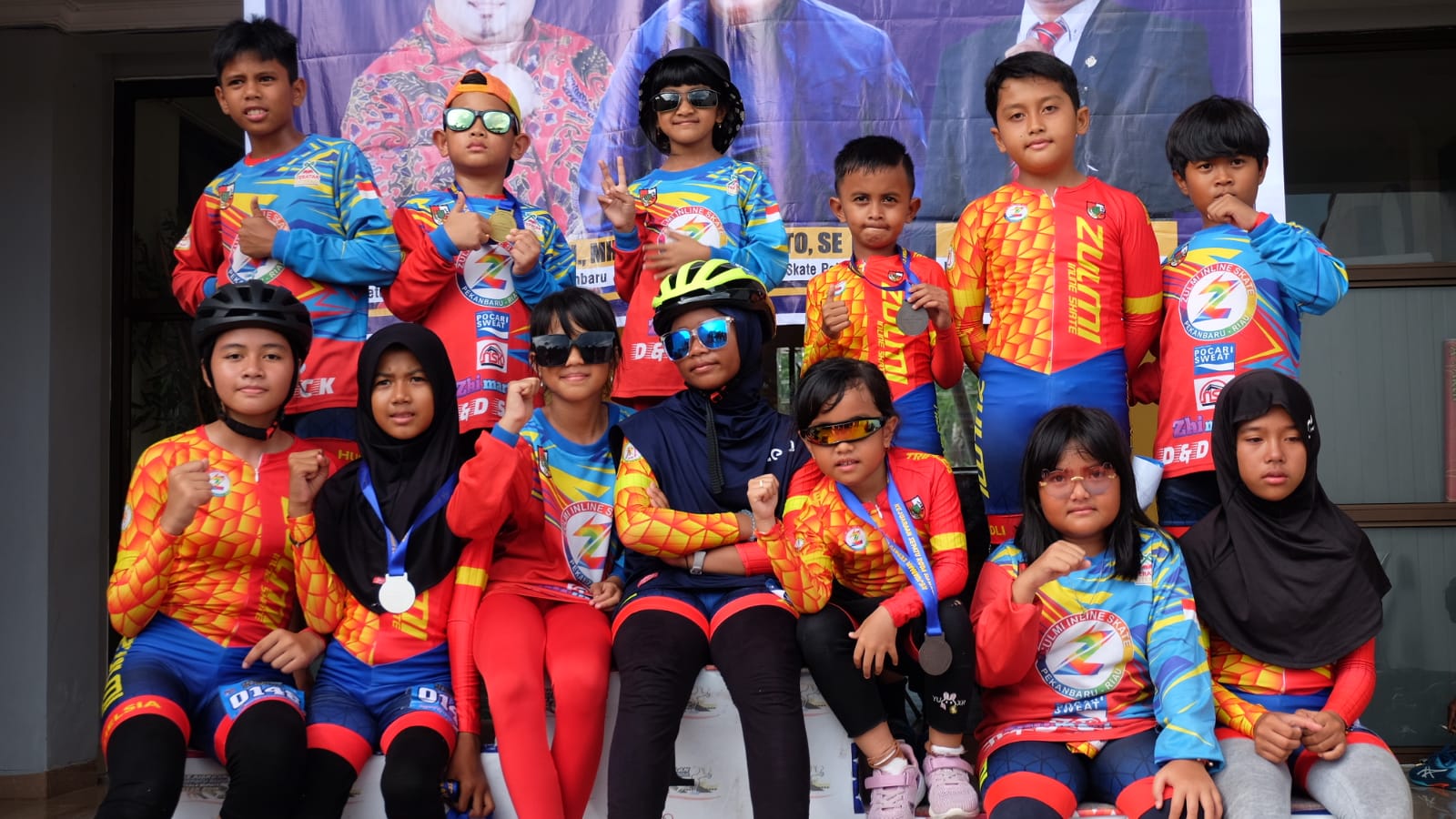 Zulmi Inline Skate Catat Nama Pada Hangtuah Cup