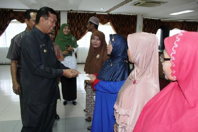 Baznas Pekanbaru Kembalikan Salurkan Dana Zakat Tahap II
