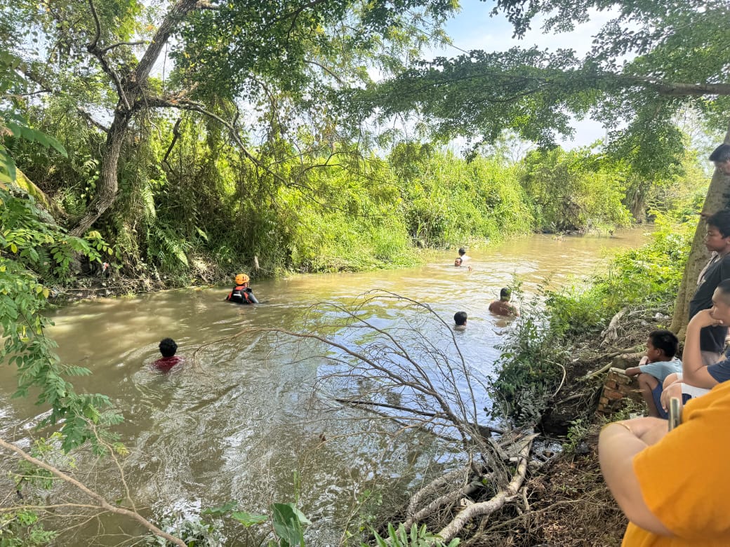 Berenang di Parit, Seorang Anak di Kampar Hilang Tenggelam