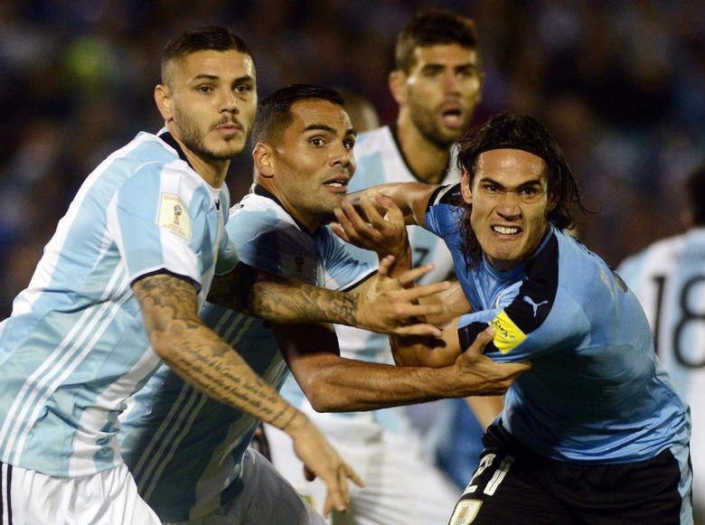 Uruguay vs Argentina Selesai Tanpa Gol