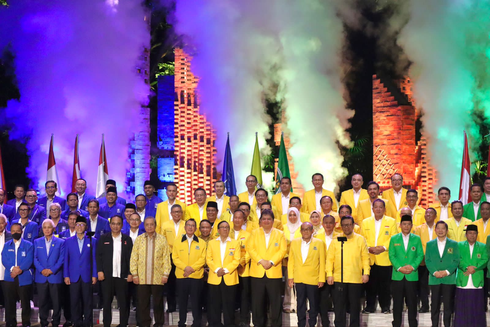 Silatnas KIB Dihadiri Sejumlah Tokoh, Airlangga : Ada Peluang Terima Parpol Lain