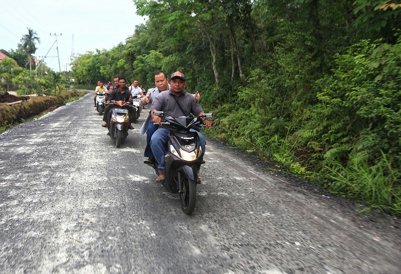 Jalan Akses Bokor-Sendaur Tuntas, Geliat Ekonomi dan Kesejahteraan Masyarakat Setempat Meningkat