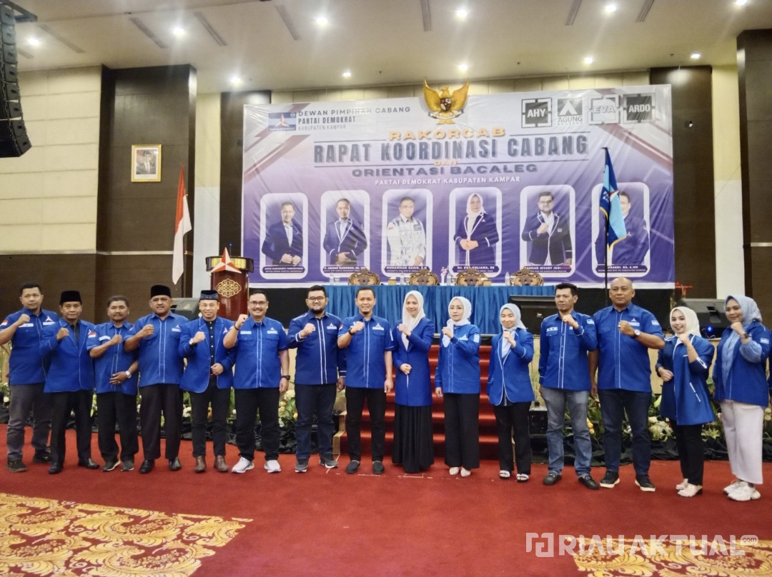 Orientasi Bacaleg Demokrat Kampar, Ardo Tekankan Bacaleg Untuk Kerja Ikhlas