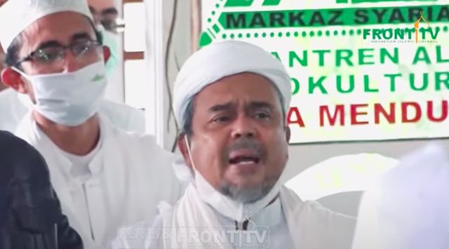 Habib Rizieq DitetapkanTersangka Kasus Kerumunan