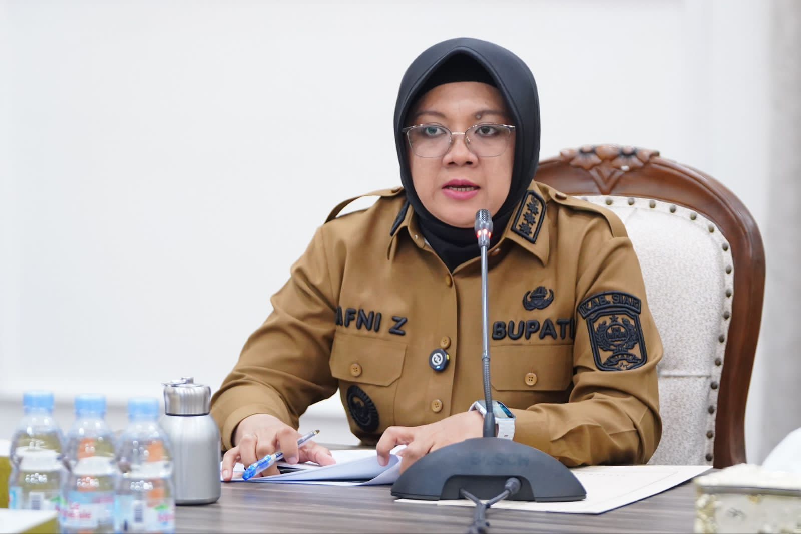 Bupati Siak Mengaku Program Waste to Energy Jadi Alasan Pertemuan, tak Tahu Soal KPK