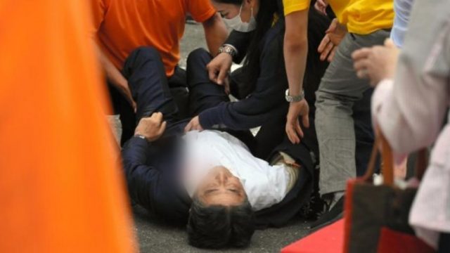 Shinzo Abe Tewas Ditembak Eks Angkatan Laut Jepang Pakai Senpi Rakitan