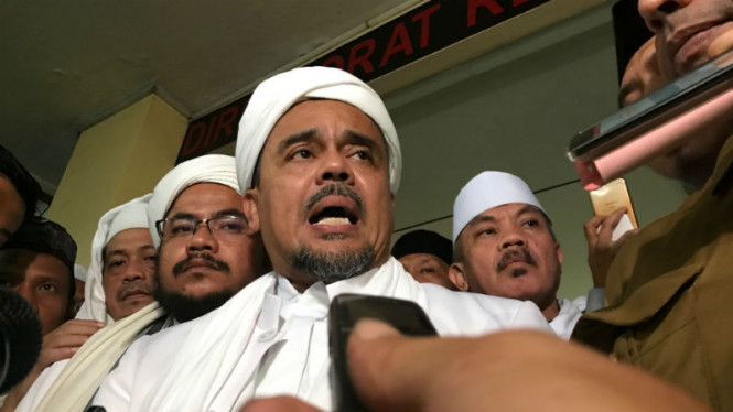 Habib Rizieq Sudah Harga Mati Tak Akan Dukung Jokowi