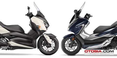Kalau Yamaha Xmax dan Honda Forza 2018 Diadu, Siapa yang Menang?