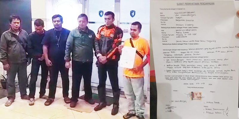 Viral Petugas Dishub vs Pengendara Avanza Berakhir Damai