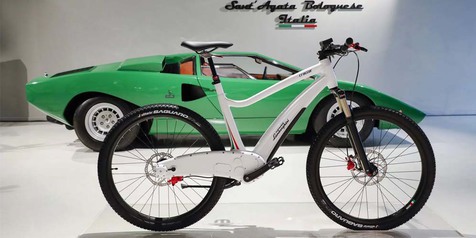 Lamborghini Punya Sepeda Listrik, Ada Sepeda Gunung Lho!