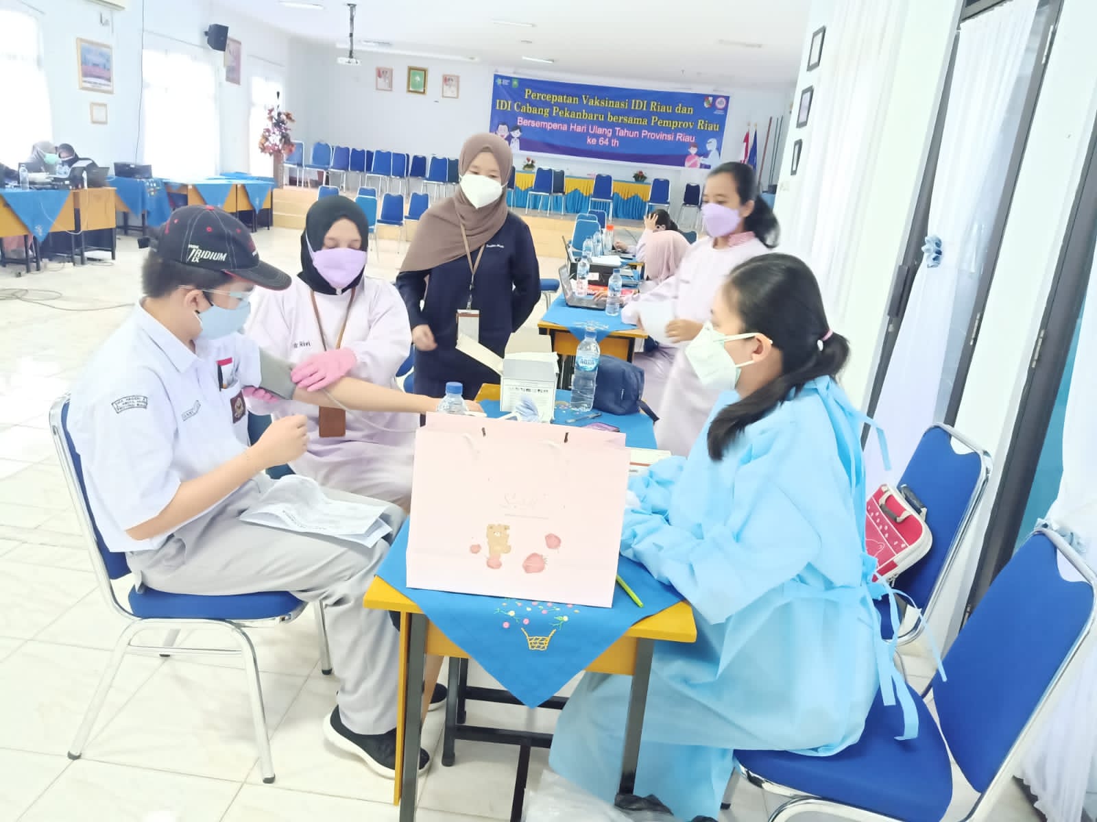 Sebanyak 10 Ribu Peserta Didik di Pekanbaru Sudah Divaksin