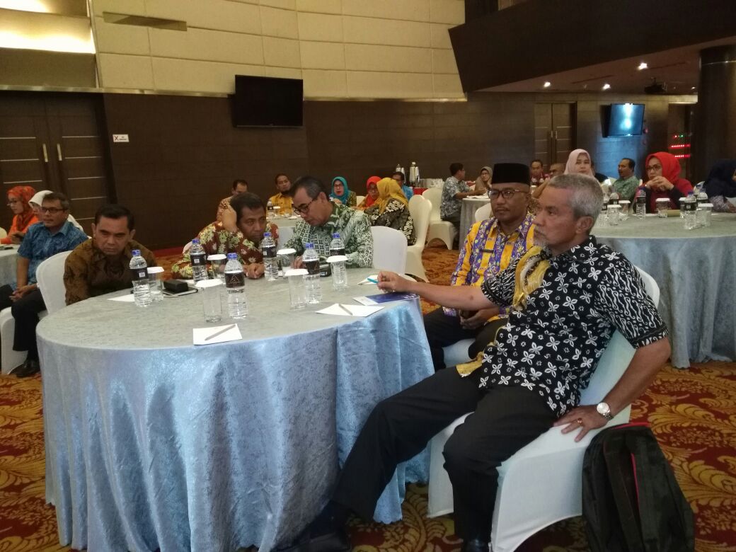Bupati H. Mursini Ikuti Rakor Pengawasan Daerah Provinsi Riau 2017
