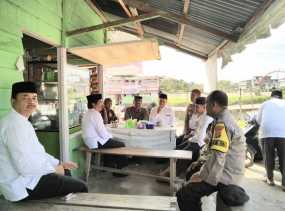 Polsek Rambah Gelar Cooling System Pilkada 2024 Bersama Masyarakat Dusun Nogori