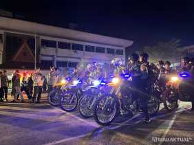 Polda Riau Gelar Patroli Skala Besar, Sasar Lokasi Rawan di Pekanbaru