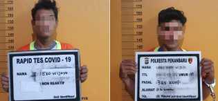 Dua Pelaku Jambret Yang Tewaskan Korbannya di Jalan Hangtuah Pekanbaru Tertangkap