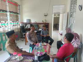 Pelatihan Linmas dan FKPM Desa Hutan Panjang untuk Sukseskan Pilkada 2024