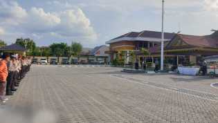 Ribuan Personel Gabungan Amankan Perayaan Natal 2025 di Inhu