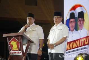 Partai Gerindra dan Demokrat Deklarasikan Nasir - Wardan sebagai Calon Gubernur dan Wakil Gubernur Riau 2024-2029