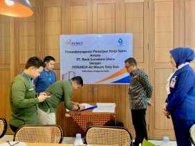 Tirta Siak Gandeng Bank Sumut, Permudah Pelanggan Bayar Tagihan Air