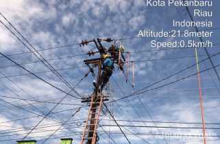 PLN UP3 Pekanbaru Gerak Cepat Pulihkan Pasokan Listrik Yang Terdampak Cuaca Ekstrem
