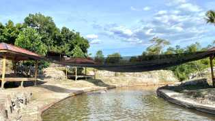 Sungai Kopuok Ayu Stanum, Pilihan Liburan Asyik Bersama Keluarga di Bangkinang