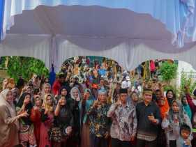 Kampanye Dialogis di Rumbai, Ade Hartati: Kami Sudah Berbuat, Bukan Hanya Janji