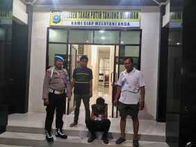 Mau Pesta Sabu di Pasar, Si Botak Ditangkap Unit Reskrim Polsek TPTM