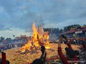 Kapolres Rohil: Festival Bakar Tongkang Berjalan Aman dan Lancar