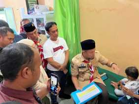 Pastikan Penanganan Tepat, Wako Agung Tinjau Warga Korban Gigitan Anjing Rabies