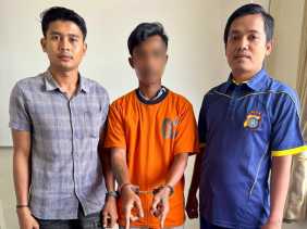 Simpan Sabu Dibalut Tisu, Warga Rohil Ditangkap Tim Opsnal Polsek TPTM di Warung