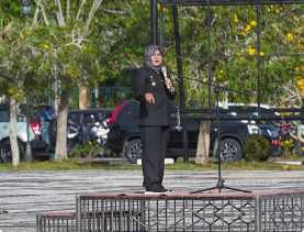 Perdana jadi Pembina Upacara, Ini Arahan Bupati Afni