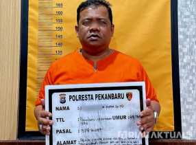 Polresta Pekanbaru Tahan Mantan Dirut RSD Madani Usai Diperiksa Seharian