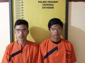 Bobol Kantor Lurah Peranap, 2 Pencuri Dibekuk Polisi
