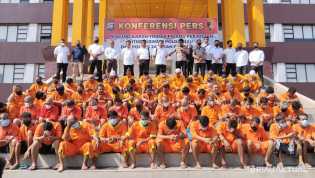 Polda Riau Ungkap 145 Kasus Judi, 228 Pelaku Diamankan