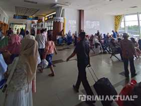 Sistem IT Maskapai Kembali Normal di Bandara Sultan Syarif Kasim II Pekanbaru