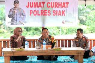 TPS Terkena Dampak Banjir, Ini Solusi Kapolres Siak Pemilu 2024 Berjalan Lancar