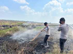Personel Brimob Riau, Ipda Donald Junus Gugur saat Padamkan Karhutla di Rokan Hilir