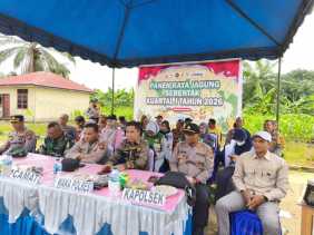 Polres Rohil Ikuti Zoom Panen Raya Jagung Nasional Dukung Program Asta Cita