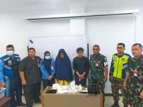 Bawa Sabu 1,6 Kg, Sepasang Mahasiswa Diamankan di Bandara SSK II