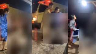 Video Emak Berdaster Smackdown 2 Pencuri HP di Banjar, Pelaku tak Berdaya