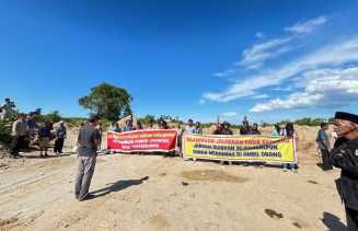 Warga Desa Menaming Tuntut Penutupan Galian C di Kawasan Pasir Na Hinjang, Rokan Hulu