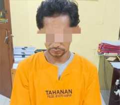 Polisi Ringkus Warga Desa Tebing Kampar Saat Transaksi Sabu