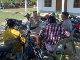 Bhabinkamtibmas Pulau Burung Gelar Minggu Kasih, Ajak Jema'at Gereja HKBP Gunakan Hak Pilih di Pilkada 2024