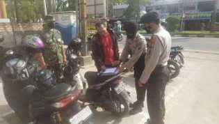 Lakukan Operasi Yustisi, Polsek Pangkalan Kerinci Dapati Pelanggar Prokes