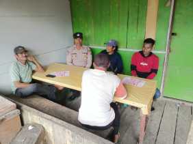 Mewujudkan Pilkada Damai, Polsek Bangko Pusako Jalankan Cooling System di Rokan Hilir