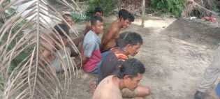 Ngaku Tentara, Warga Batang Gansal di Inhu Diikat, Dianiaya dan Dipaksa Makan Brondolan Sawit