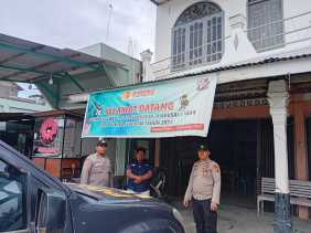 Polsek Tambusai Utara Tingkatkan Patroli untuk Jaga Keamanan